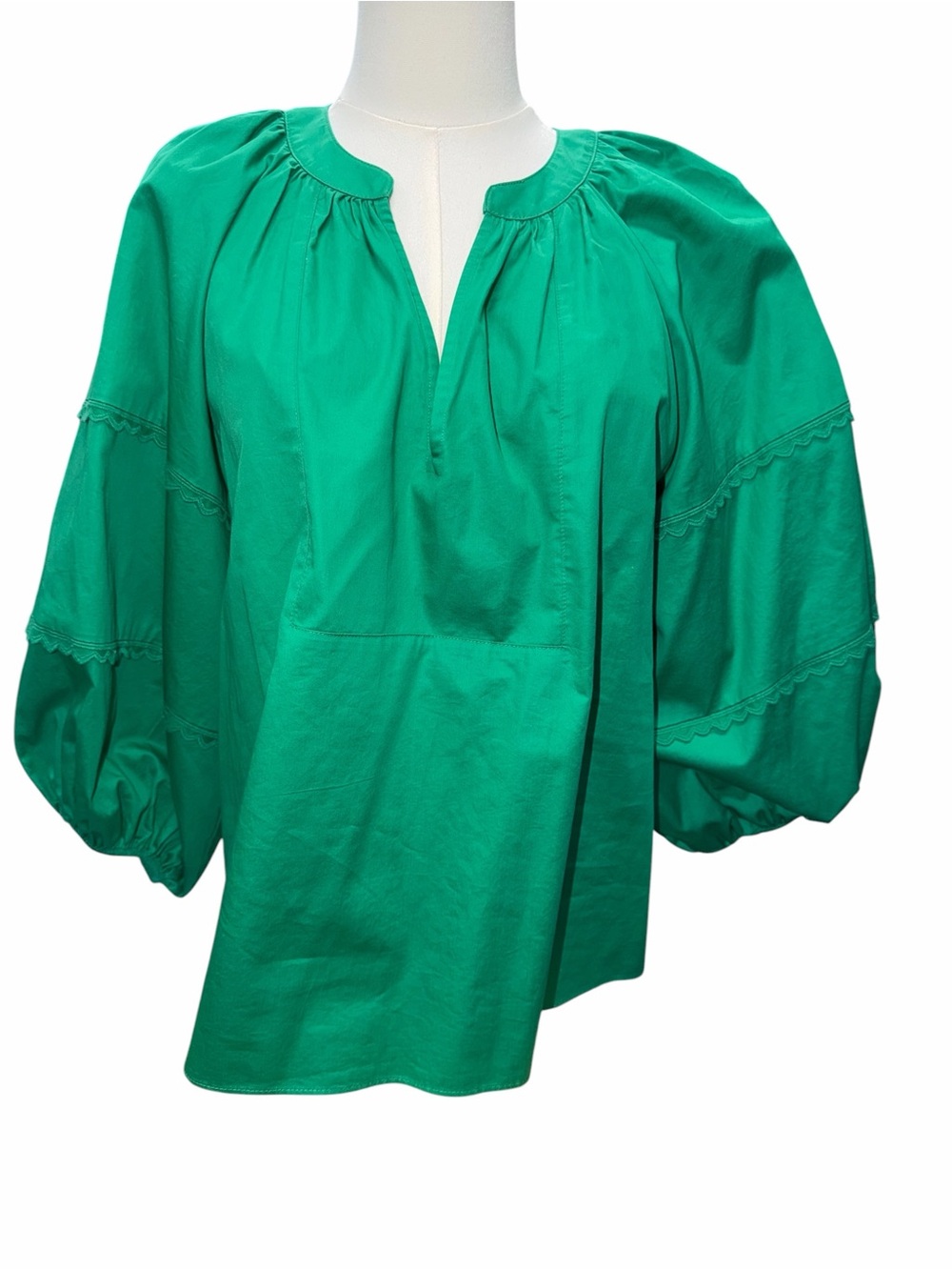 A_2 Alexis Kelly Green Top